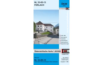 Hiking Maps Carinthia BEV-Karte 4113, Ferlach/Borovlje 1:50.000 BEV – Bundesamt für Eich- und Vermessungswesen