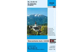 Hiking Maps Carinthia BEV-Karte 4115, Bleiburg/Pliberk 1:50.000 BEV – Bundesamt für Eich- und Vermessungswesen