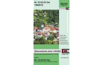 Wanderkarten Niederösterreich BEV-Karte 4203-Ost, Ybbsitz 1:25.000 BEV – Bundesamt für Eich- und Vermessungswesen