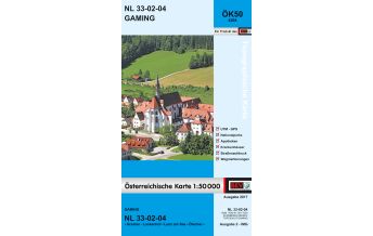 Hiking Maps Lower Austria BEV-Karte 4204, Gaming 1:50.000 BEV – Bundesamt für Eich- und Vermessungswesen