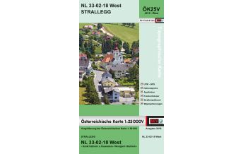 Hiking Maps Styria BEV-Karte 4218-West, Strallegg 1:25.000 BEV – Bundesamt für Eich- und Vermessungswesen