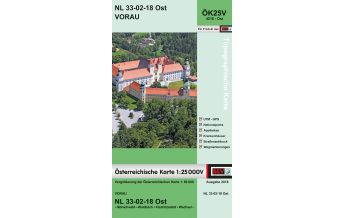 Wanderkarten Steiermark BEV-Karte 4218-Ost, Vorau (& Wechsel) 1:25.000 BEV – Bundesamt für Eich- und Vermessungswesen