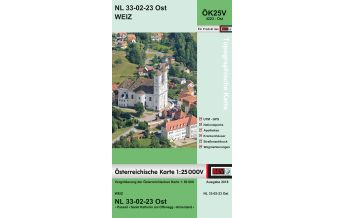 Hiking Maps Styria BEV-Karte 4223-Ost, Weiz 1:25.000 BEV – Bundesamt für Eich- und Vermessungswesen