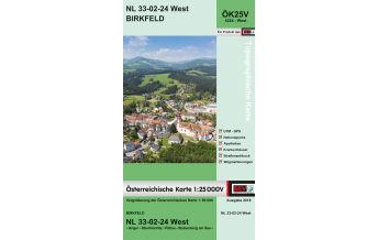 Hiking Maps Styria BEV-Karte 4224-West, Birkfeld 1:25.000 BEV – Bundesamt für Eich- und Vermessungswesen