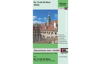 Wanderkarten Steiermark BEV-Karte 4229-West, Graz 1:25.000 BEV – Bundesamt für Eich- und Vermessungswesen