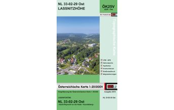 Hiking Maps Styria BEV-Karte 4229-Ost, Laßnitzhöhe 1:25.000 BEV – Bundesamt für Eich- und Vermessungswesen
