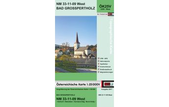 Hiking Maps Lower Austria BEV-Karte 4309-West, Bad Großpertholz 1:25.000 BEV – Bundesamt für Eich- und Vermessungswesen