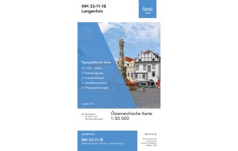 Wanderkarten Niederösterreich BEV-Karte 4318, Langenlois 1:50.000 BEV – Bundesamt für Eich- und Vermessungswesen