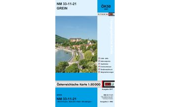 Wanderkarten Oberösterreich BEV-Karte 4321, Grein 1:50.000 BEV – Bundesamt für Eich- und Vermessungswesen
