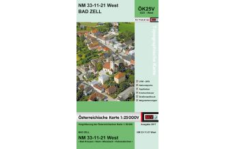 Hiking Maps Upper Austria BEV-Karte 4321-West, Bad Zell 1:25.000 BEV – Bundesamt für Eich- und Vermessungswesen