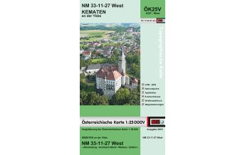 Hiking Maps Upper Austria BEV-Karte 4327-West, Kematen an der Ybbs 1:25.000 BEV – Bundesamt für Eich- und Vermessungswesen