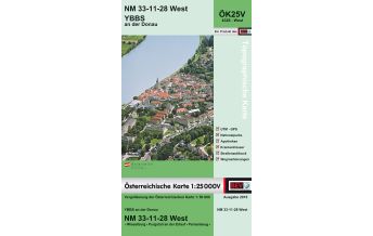 Hiking Maps Lower Austria BEV-Karte 4328-West, Ybbs an der Donau 1:25.000 BEV – Bundesamt für Eich- und Vermessungswesen