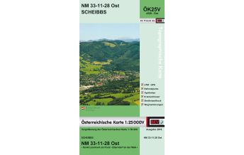 Hiking Maps Lower Austria BEV-Karte 4328-Ost, Scheibbs 1:25.000 BEV – Bundesamt für Eich- und Vermessungswesen