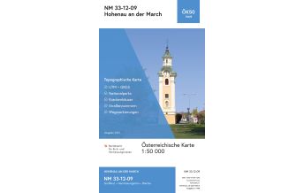 Wanderkarten Niederösterreich BEV-Karte 5309, Hohenau an der March 1:50.000 BEV – Bundesamt für Eich- und Vermessungswesen