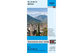 Wanderkarten Südtirol & Dolomiten BEV-Karte 2110, Meran 1:50.000 BEV – Bundesamt für Eich- und Vermessungswesen