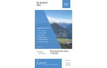 Wanderkarten Tirol BEV-Karte 2221, Imst 1:50.000 BEV – Bundesamt für Eich- und Vermessungswesen