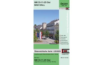 Hiking Maps Upper Austria BEV-Karte 4325-Ost, Bad Hall 1:25.000 BEV – Bundesamt für Eich- und Vermessungswesen