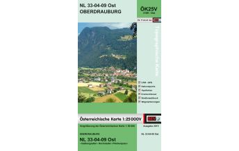 Hiking Maps Tyrol BEV-Karte 3109-Ost, Oberdrauburg 1:25.000 BEV – Bundesamt für Eich- und Vermessungswesen