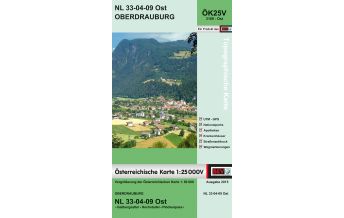 Wanderkarten Tirol BEV-Karte 3109-Ost, Oberdrauburg 1:25.000 BEV – Bundesamt für Eich- und Vermessungswesen