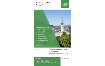 Hiking Maps Lower Austria BEV-Karte 4212-Ost, Gloggnitz 1:25.000 BEV – Bundesamt für Eich- und Vermessungswesen