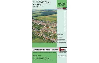 Hiking Maps Burgenland BEV-Karte 5215-West, Nikitsch/Filež BEV – Bundesamt für Eich- und Vermessungswesen