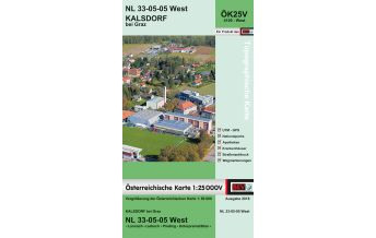Hiking Maps Styria BEV-Karte 4105-West, Kalsdorf bei Graz 1:25.000 BEV – Bundesamt für Eich- und Vermessungswesen