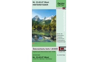 Wanderkarten Steiermark BEV-Karte 4207-West, Hinterstoder 1:25.000 BEV – Bundesamt für Eich- und Vermessungswesen