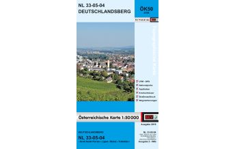 Wanderkarten Steiermark BEV-Karte 4104, Deutschlandsberg 1:50.000 BEV – Bundesamt für Eich- und Vermessungswesen