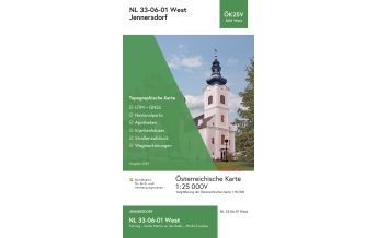 Wanderkarten Steiermark BEV-Karte 5101-West, Jennersdorf 1:25.000 BEV – Bundesamt für Eich- und Vermessungswesen