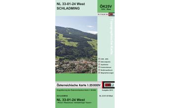 Hiking Maps Styria BEV-Karte 3224-West, Schladming 1:25.000 BEV – Bundesamt für Eich- und Vermessungswesen