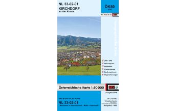 Hiking Maps Upper Austria BEV-Karte 4201, Kirchdorf an der Krems 1:50.000 BEV – Bundesamt für Eich- und Vermessungswesen