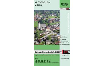 Hiking Maps Upper Austria BEV-Karte 4201-Ost, Molln 1:25.000 BEV – Bundesamt für Eich- und Vermessungswesen