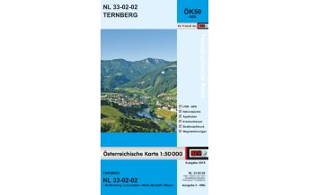 Wanderkarten Oberösterreich BEV-Karte 4202, Ternberg 1:50.000 BEV – Bundesamt für Eich- und Vermessungswesen