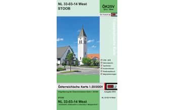 Hiking Maps Burgenland BEV-Karte 5214-West, Stoob 1:25.000 BEV – Bundesamt für Eich- und Vermessungswesen