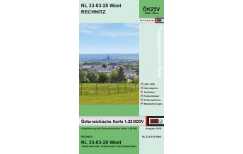 Hiking Maps Burgenland BEV-Karte 5220-West, Rechnitz 1:25.000 BEV – Bundesamt für Eich- und Vermessungswesen