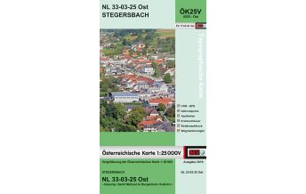 Wanderkarten Burgenland BEV-Karte 5225-Ost, Stegersbach 1:25.000 BEV – Bundesamt für Eich- und Vermessungswesen