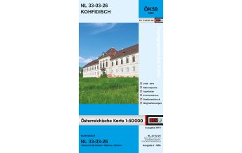 Hiking Maps Burgenland BEV-Karte 5226, Kohfidisch 1:50.000 BEV – Bundesamt für Eich- und Vermessungswesen