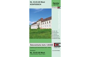 Hiking Maps Burgenland BEV-Karte 5226-West, Kohfidisch 1:25.000 BEV – Bundesamt für Eich- und Vermessungswesen