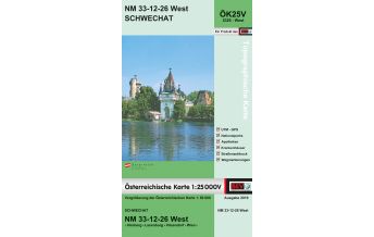 Hiking Maps Vienna BEV-Karte 5326-West, Schwechat 1:25.000 BEV – Bundesamt für Eich- und Vermessungswesen