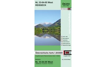 Hiking Maps Carinthia BEV-Karte 3105-West, Reißeck 1:25.000 BEV – Bundesamt für Eich- und Vermessungswesen