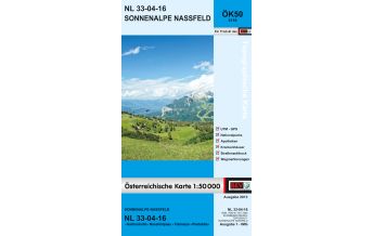 Hiking Maps Carinthia BEV-Karte 3116, Sonnenalpe Nassfeld 1:50.0000 BEV – Bundesamt für Eich- und Vermessungswesen