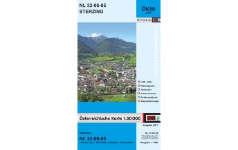 Hiking Maps South Tyrol + Dolomites BEV-Karte 2105, Sterzing 1:50.000 BEV – Bundesamt für Eich- und Vermessungswesen