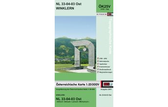 Hiking Maps Tyrol BEV-Karte 3103-Ost, Winklern 1:25.000 BEV – Bundesamt für Eich- und Vermessungswesen