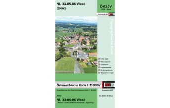 Wanderkarten Steiermark BEV-Karte 4106-West, Gnas 1:25.000 BEV – Bundesamt für Eich- und Vermessungswesen