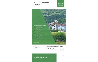 Hiking Maps Lower Austria BEV-Karte 4206-West, Kleinzell 1:25.000 BEV – Bundesamt für Eich- und Vermessungswesen