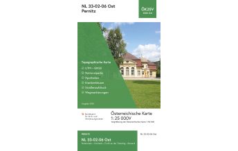 Wanderkarten Niederösterreich BEV-Karte 4206-Ost, Pernitz 1:25.000 BEV – Bundesamt für Eich- und Vermessungswesen