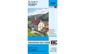 Hiking Maps Styria BEV-Karte 4211, Neuberg an der Mürz 1:50.000 BEV – Bundesamt für Eich- und Vermessungswesen