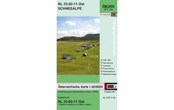 Hiking Maps Styria BEV-Karte 4211-Ost, Schneealpe 1:25.000 BEV – Bundesamt für Eich- und Vermessungswesen