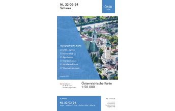 Wanderkarten Tirol BEV-Karte 2224, Schwaz 1:50.000 BEV – Bundesamt für Eich- und Vermessungswesen