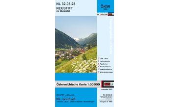 Hiking Maps Tyrol BEV-Karte 2228, Neustift im Stubaital 1:50.000 BEV – Bundesamt für Eich- und Vermessungswesen